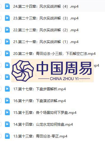 东易 玉函风水高级班精品线上课程视频 24集