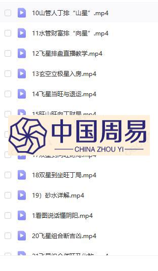 木石  玄空风水专业教学视频48集+3集实战风水案例视频