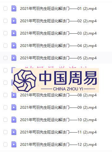 司羽先生旺运化解法门视频  22集
