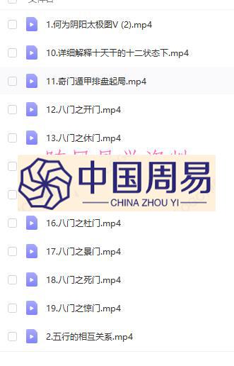 唐文臣《奇门遁甲》视频课程75集