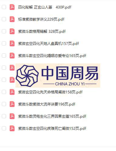 正玄山人 紫微斗数11本合集