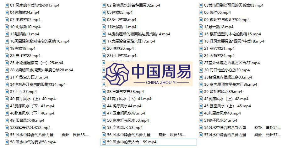 殷浩然 简明风水指要视频59集